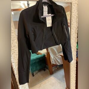 Zara Women's Black Cropped Sport Jacket